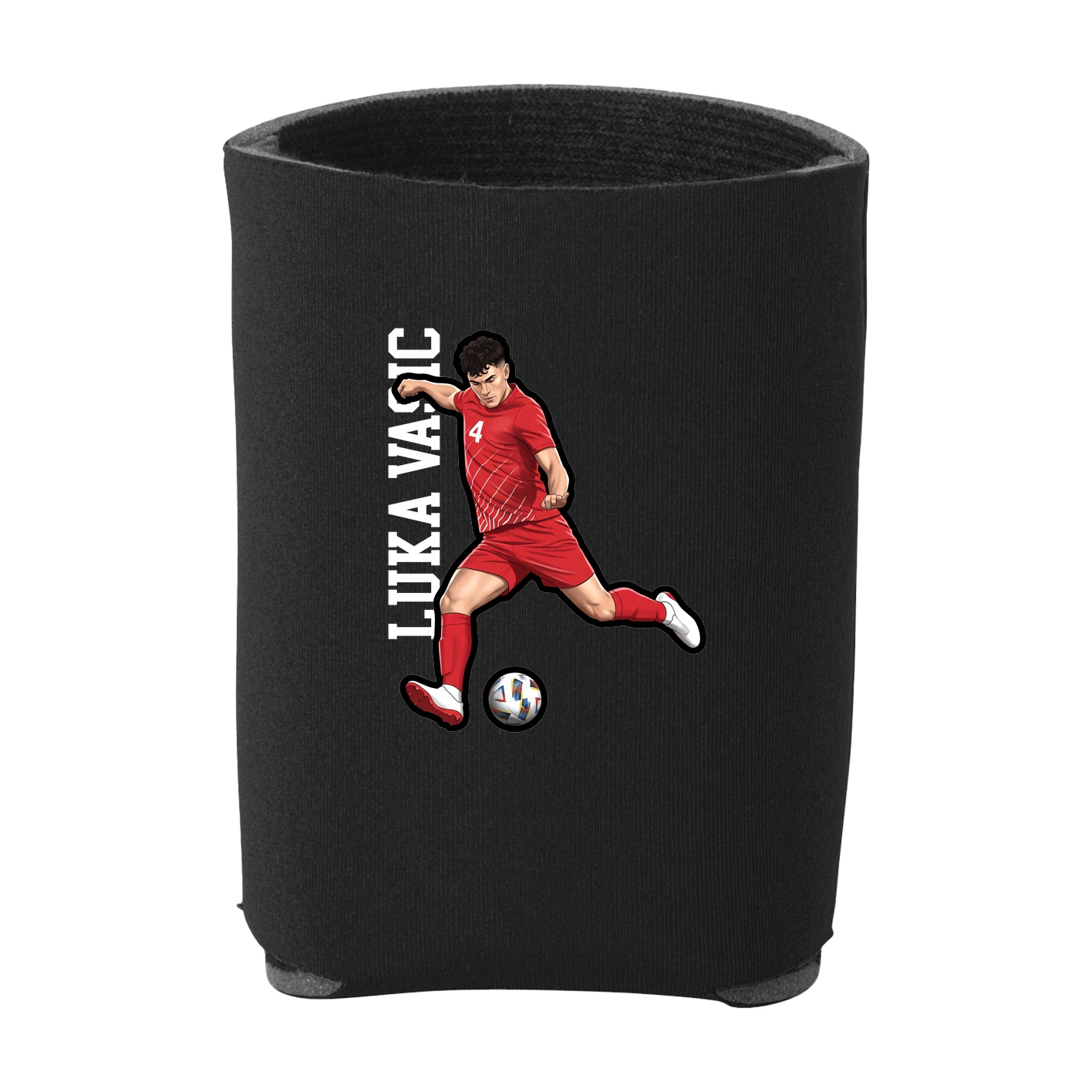 Can Holder — Name Vertical in Black