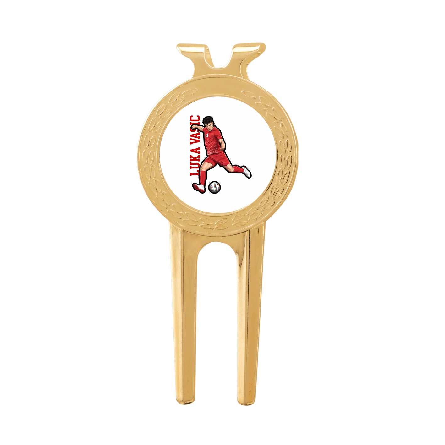 Divot Tool with Ball Marker — Name Vertical in Classic