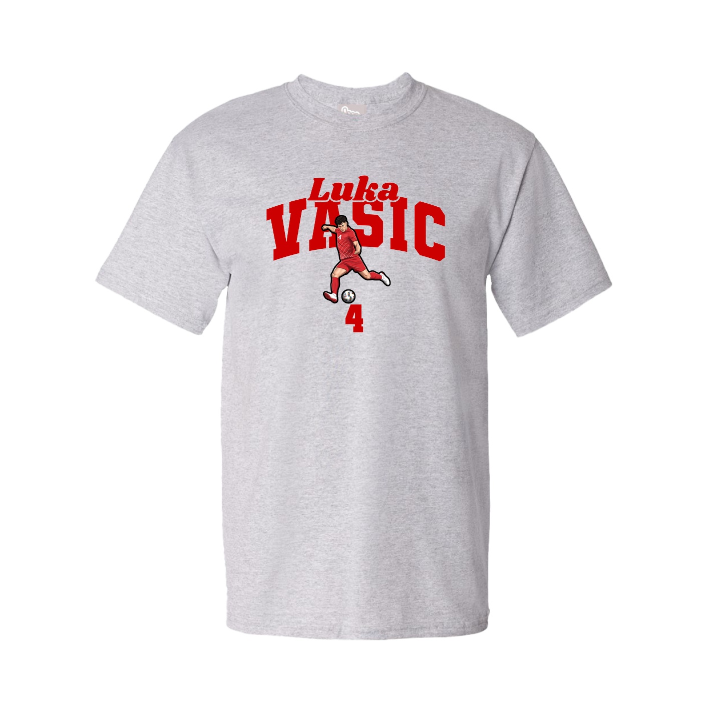 Tee — Signature Arch in Grey