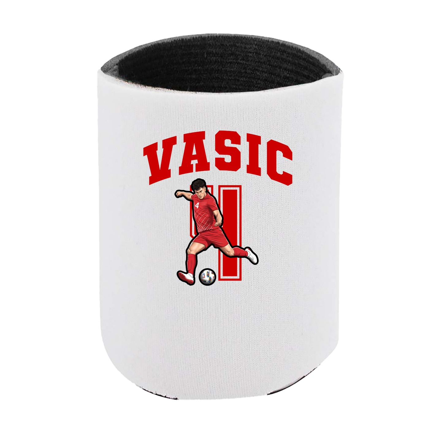 Can Holder — Number in White