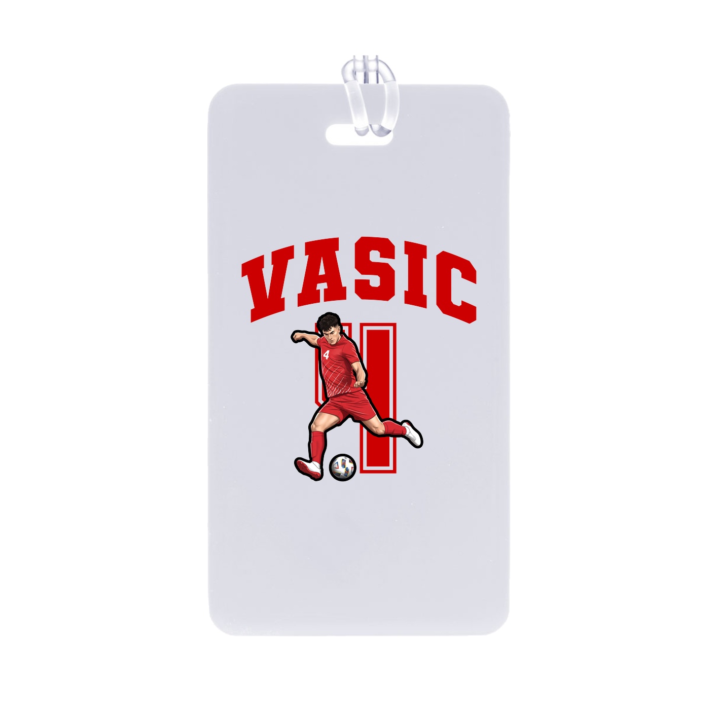 Bag Tag — Number in Classic