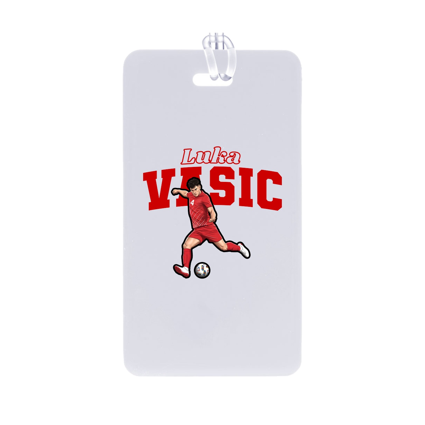 Bag Tag — Name Arch in Classic