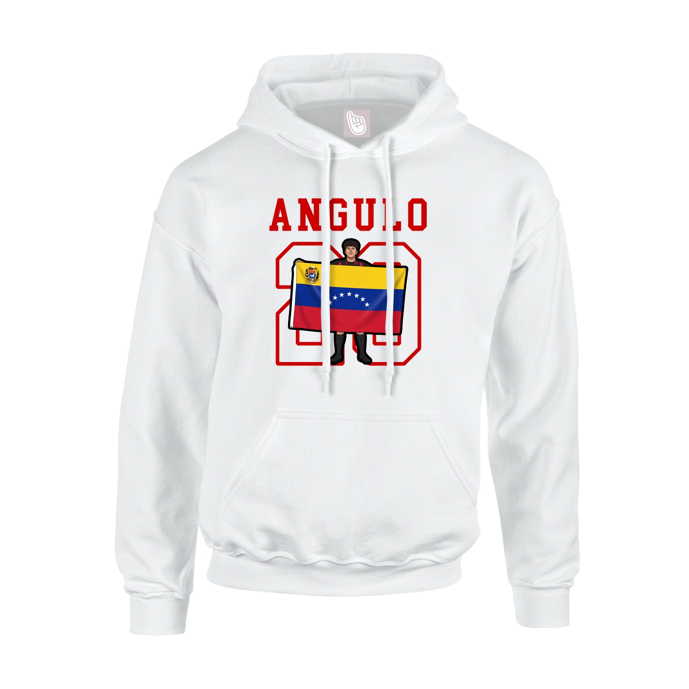 Youth Hoodie — Shirsey in White