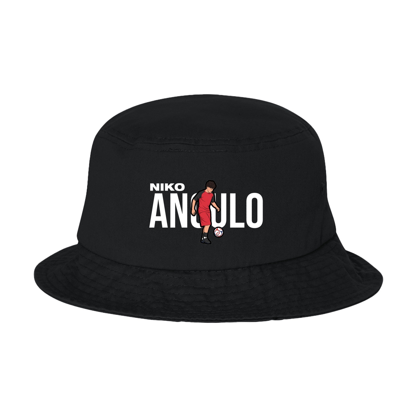 Bucket Cap — Player Name in Black