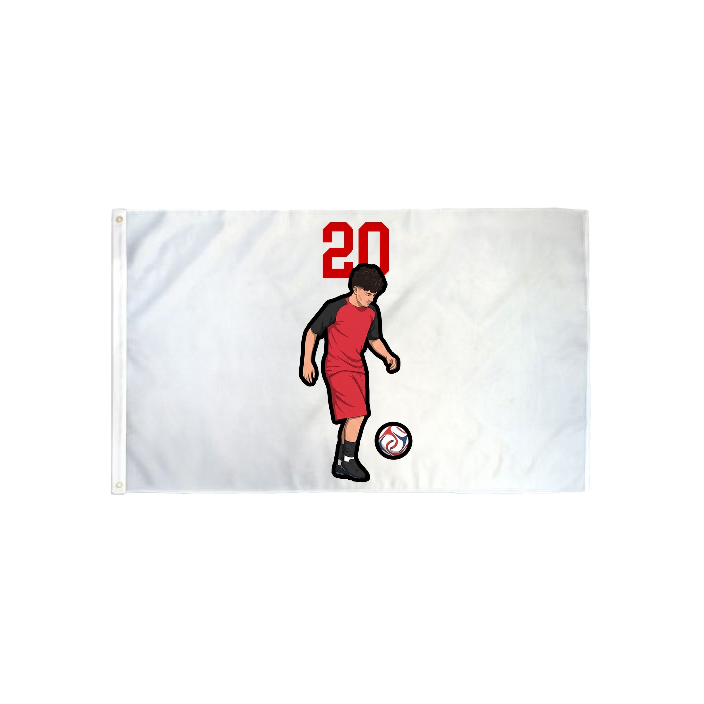 3x5 Flag — Number Top in Classic
