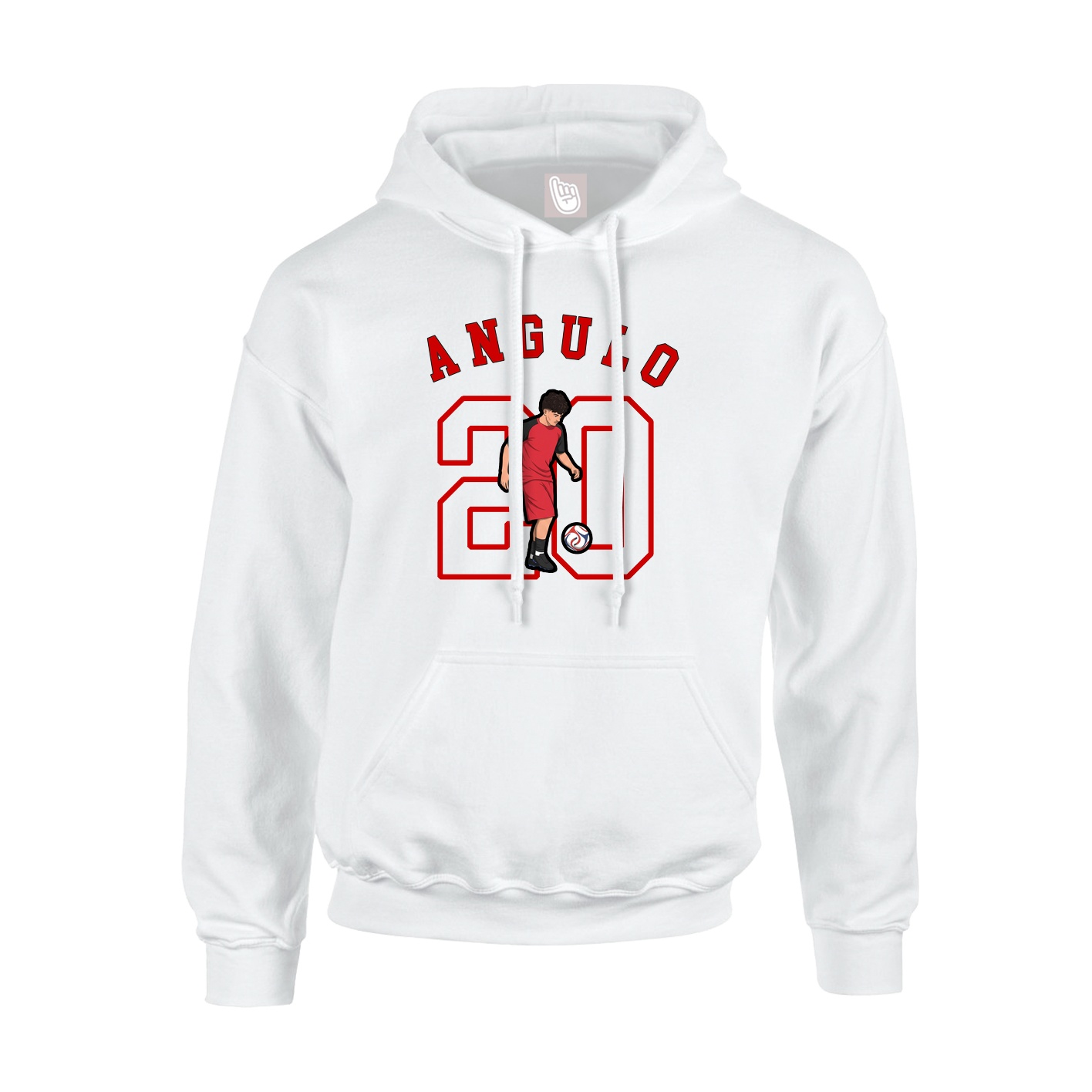 Hoodie — Shirsey Arch in White