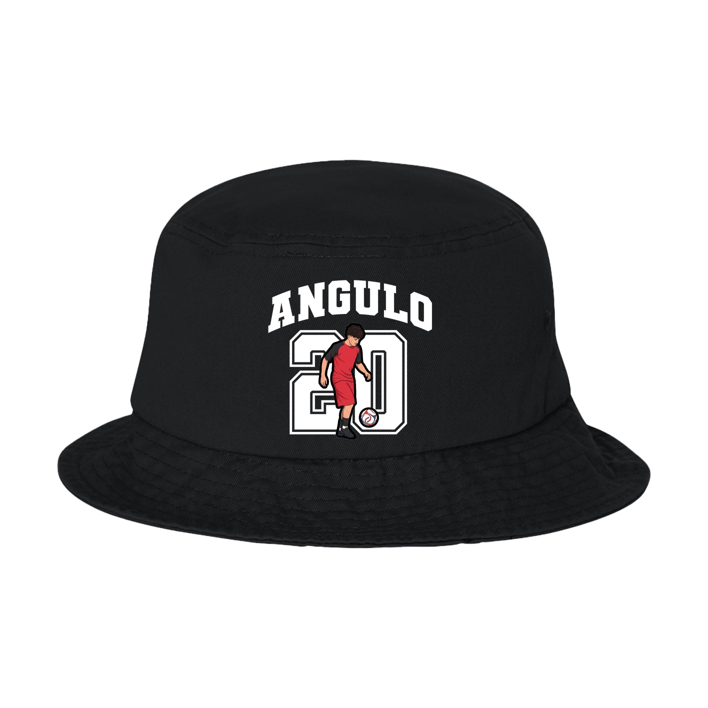 Bucket Cap — Number in Black