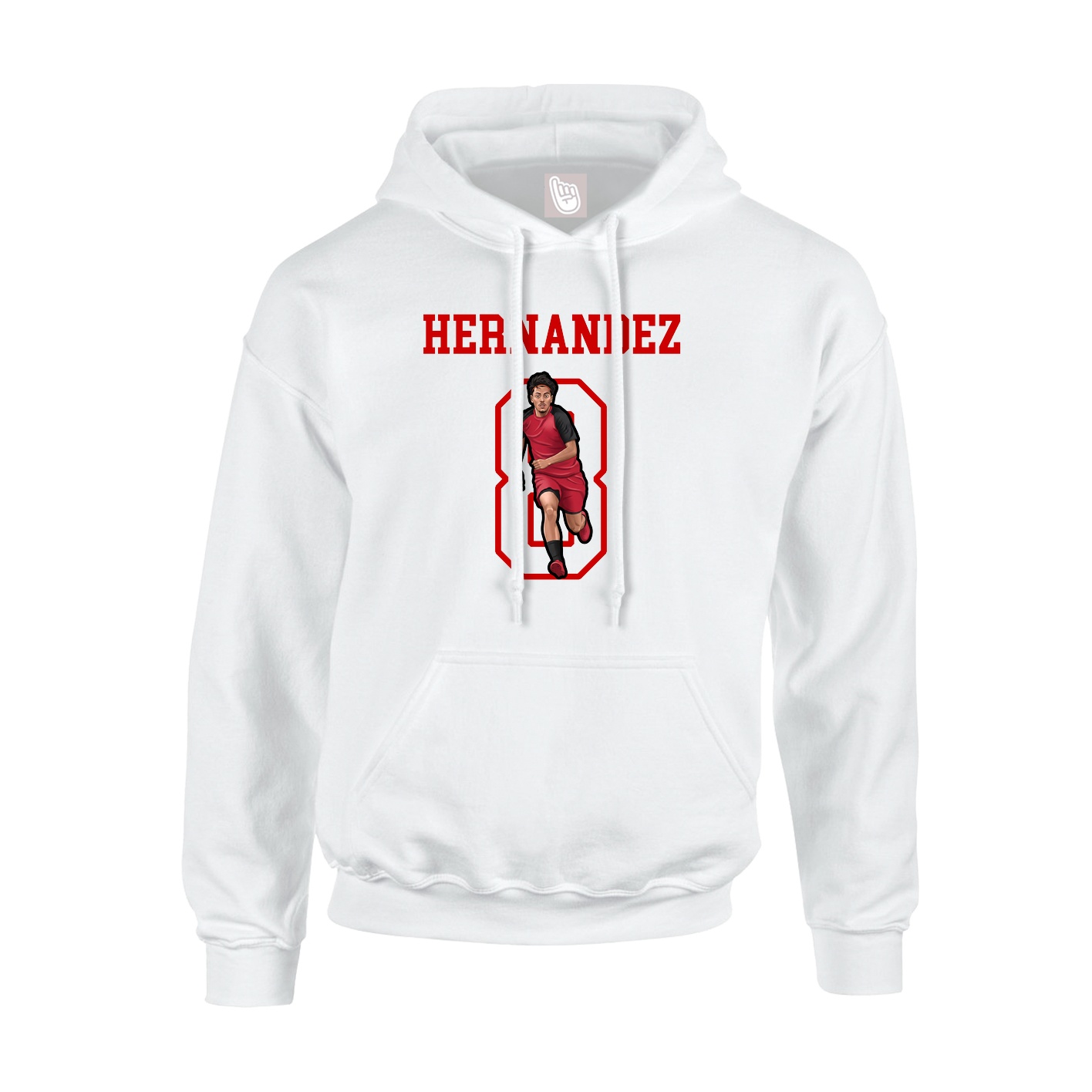 Hoodie — Shirsey in White