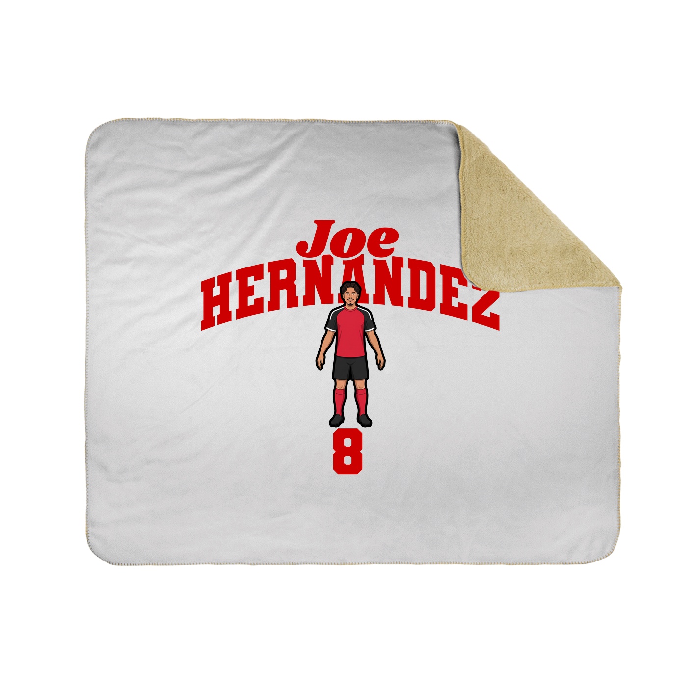 Throw Blanket — Signature Arch in White