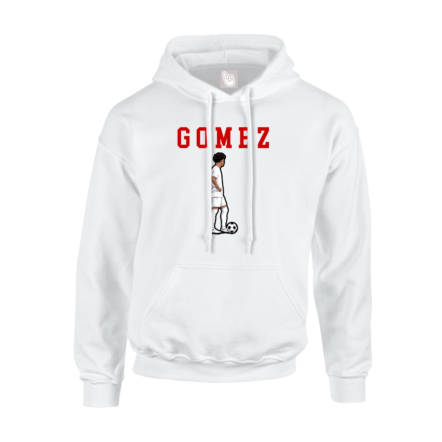Hoodie — Shirsey in White