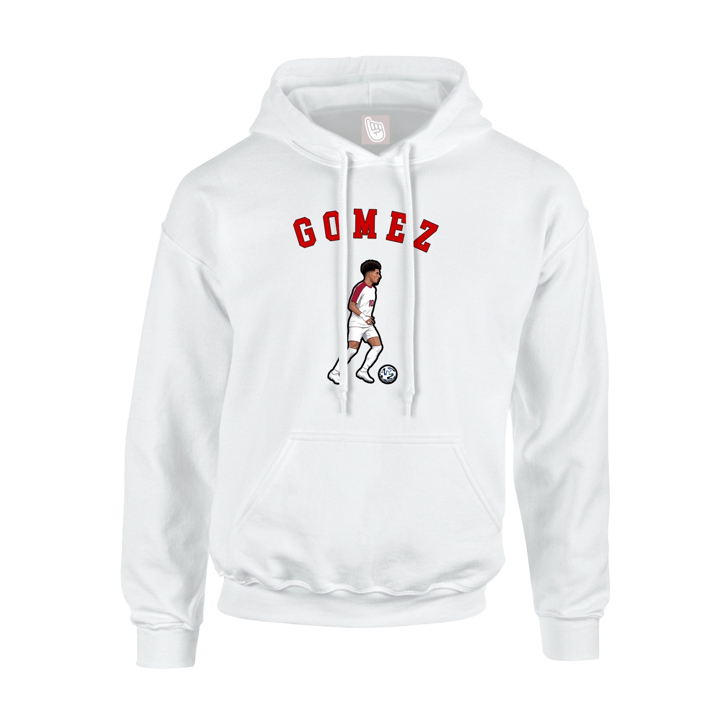 Hoodie — Shirsey Arch in White