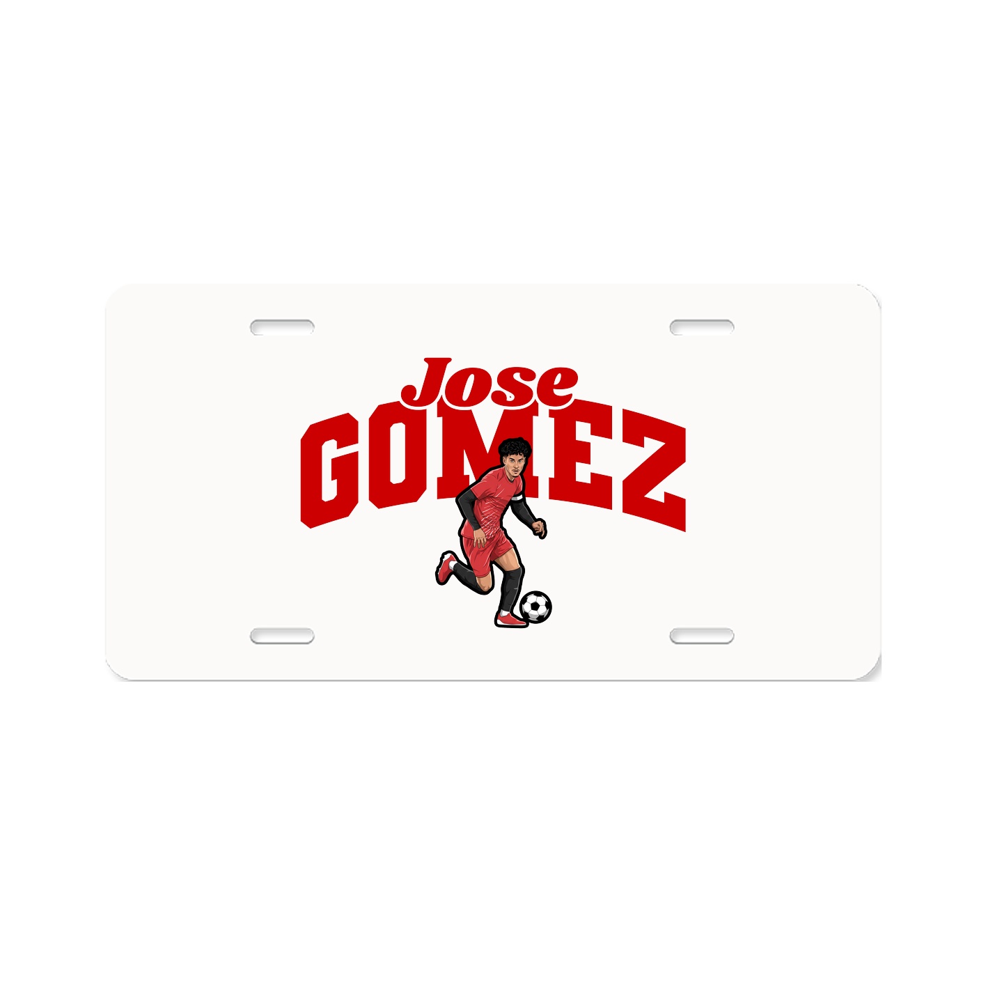 License Plate — Signature Arch in Classic
