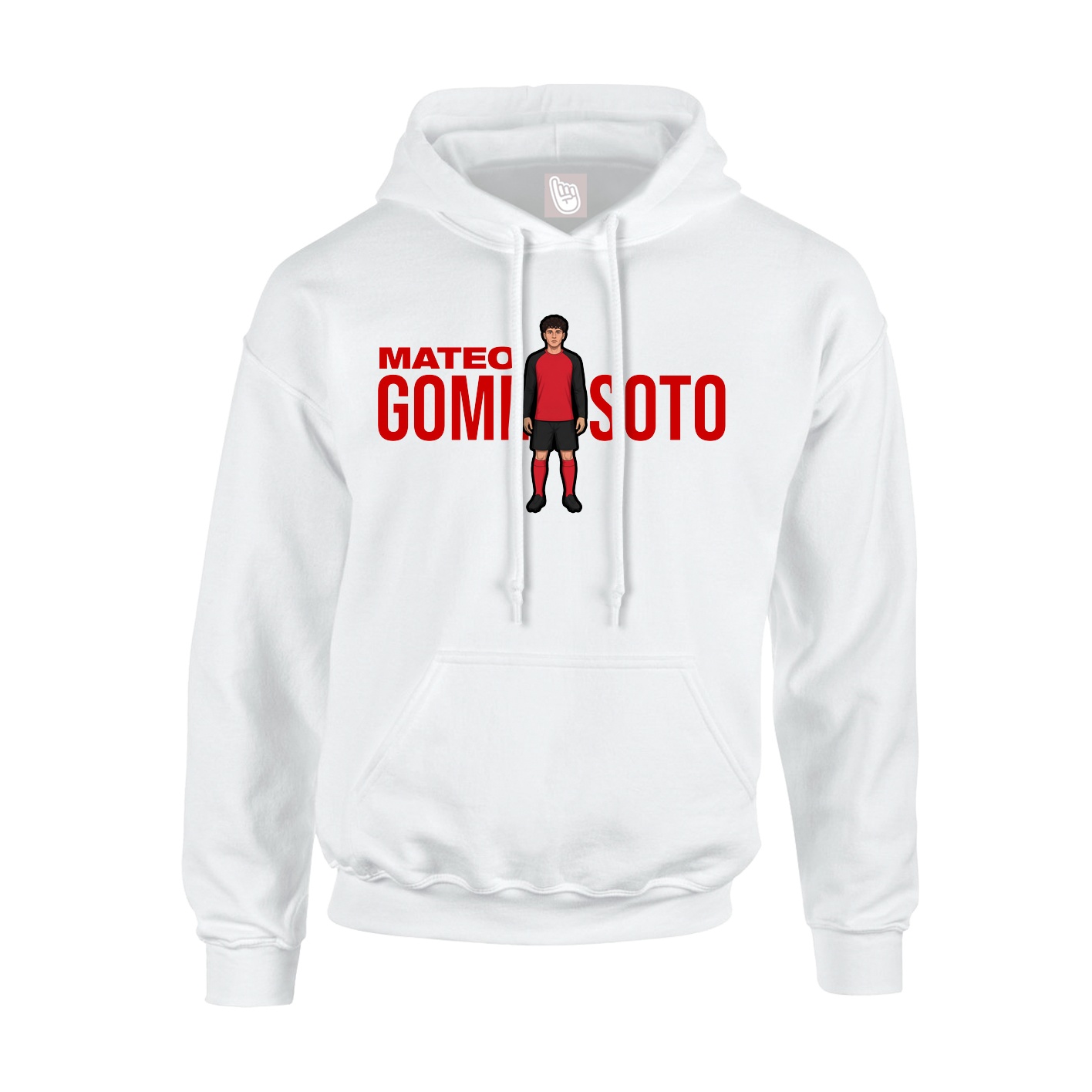 Hoodie — Player Name in White