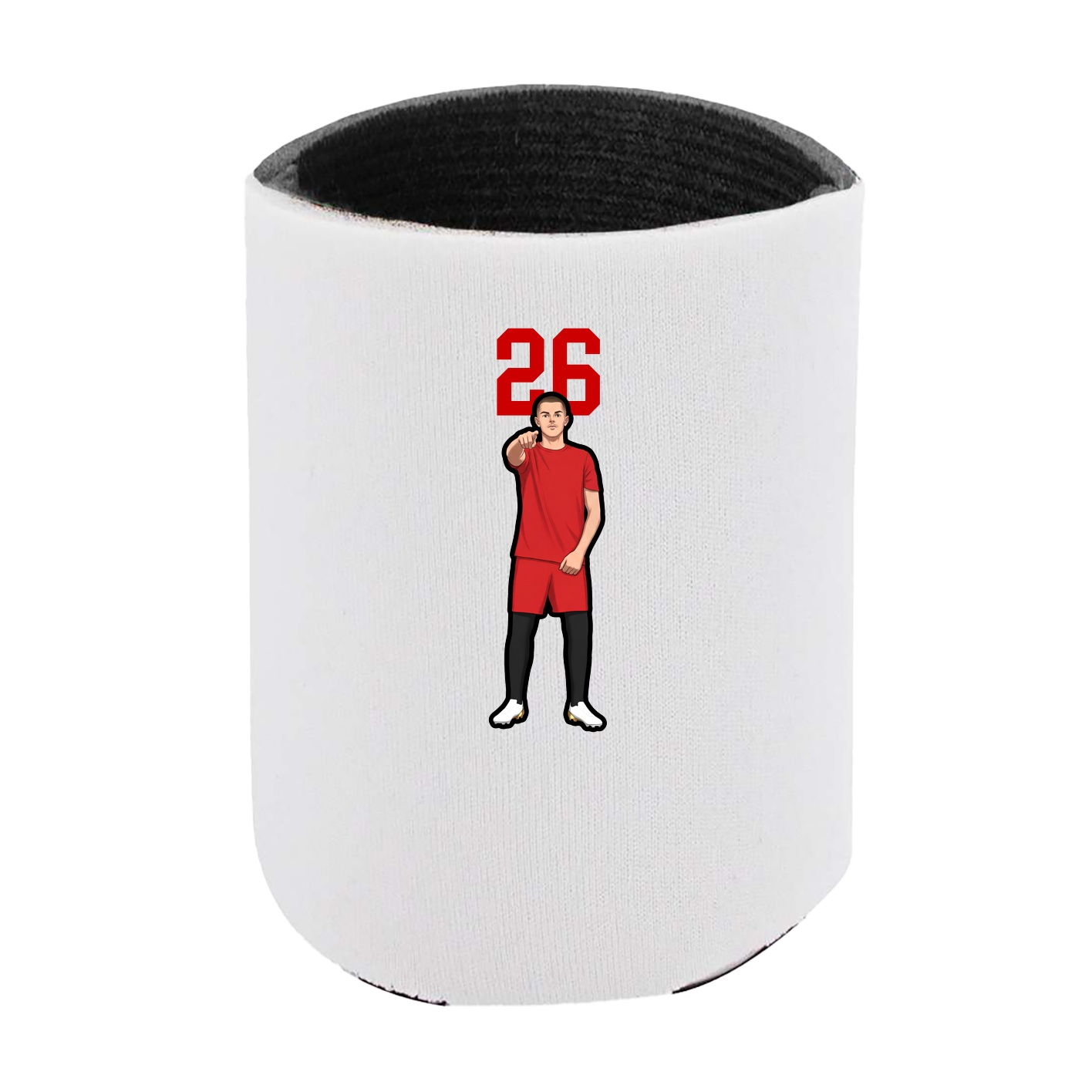 Can Holder — Number Top in White