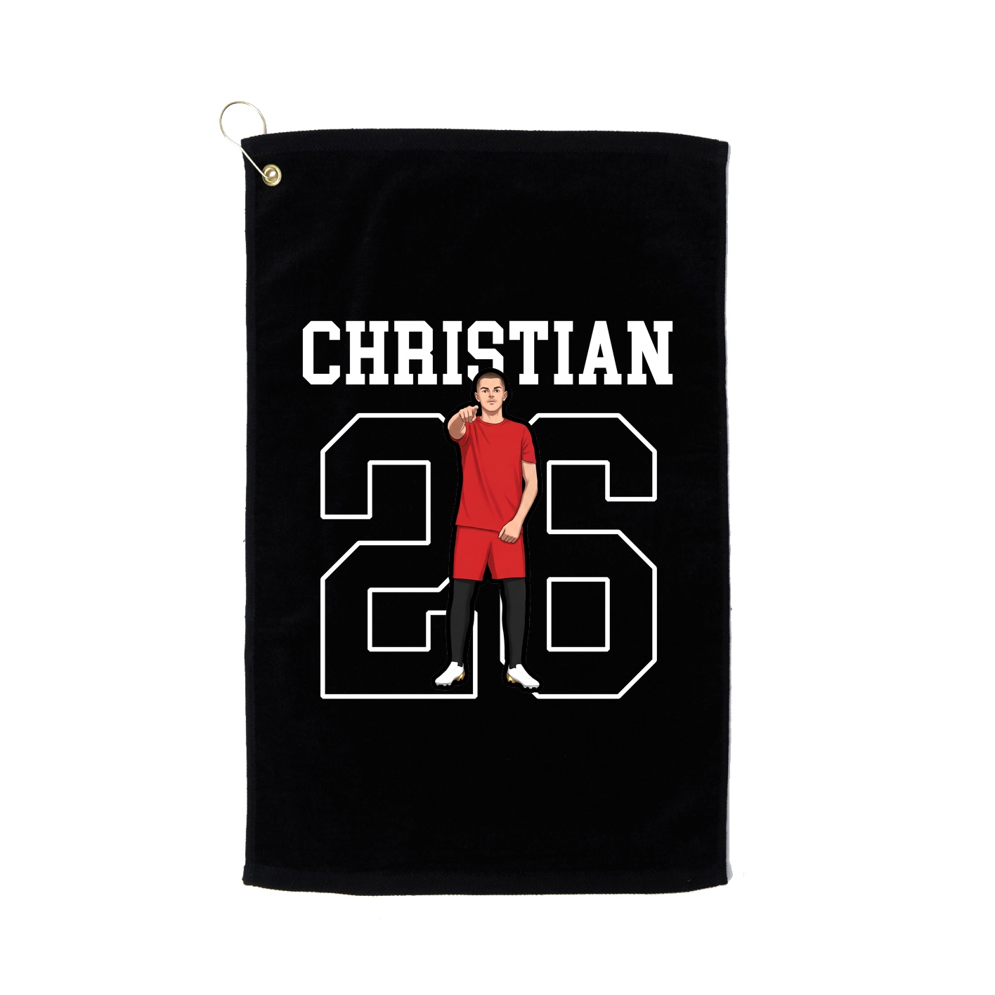 Golf Towel — Shirsey in Black