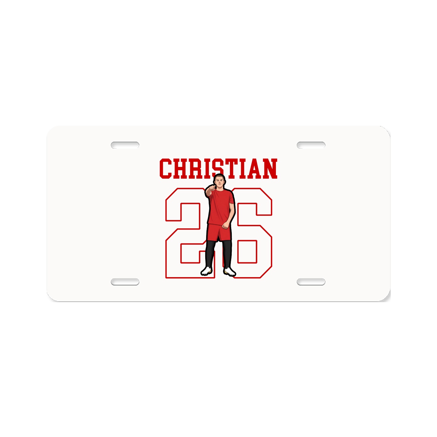 License Plate — Shirsey in Classic