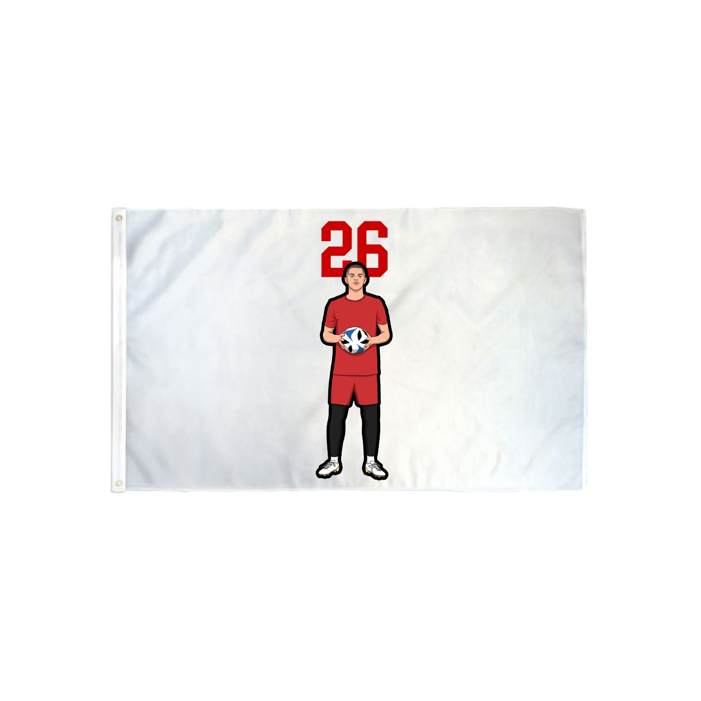 3x5 Flag — Number Top in Classic