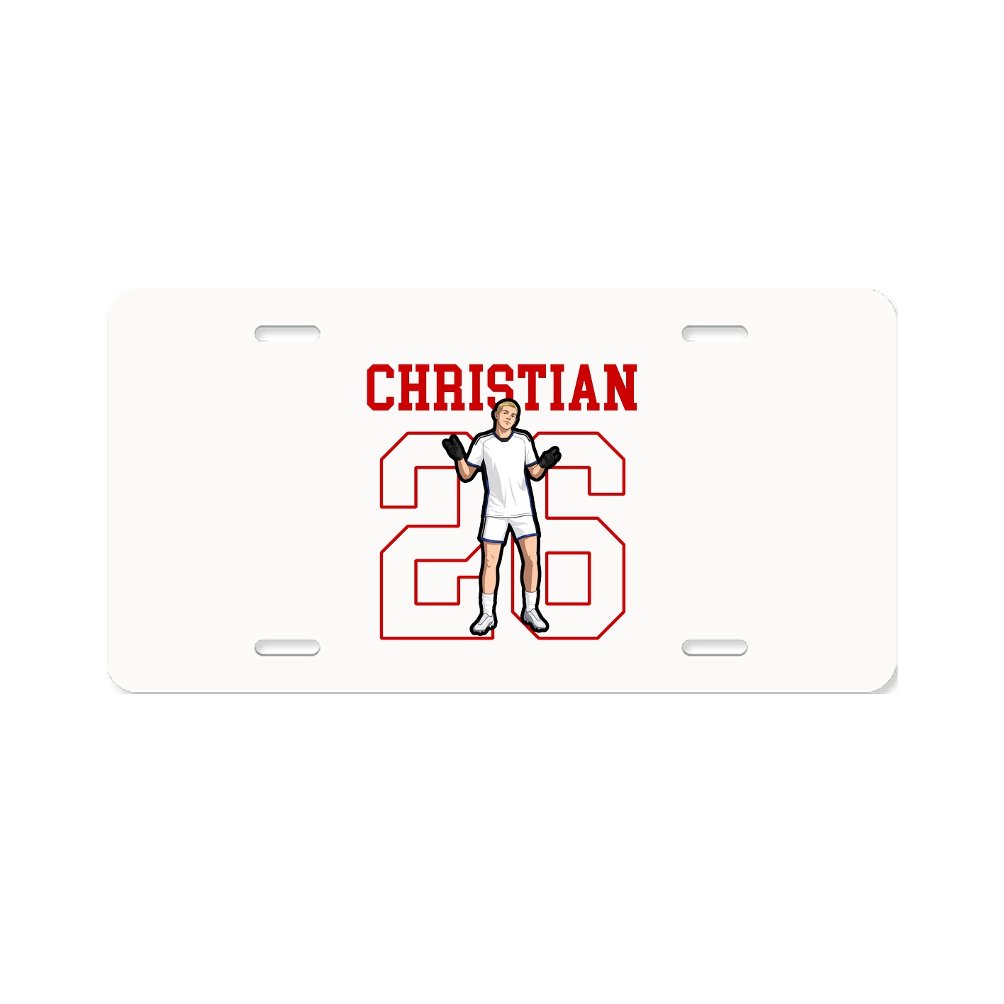 License Plate — Shirsey in Classic