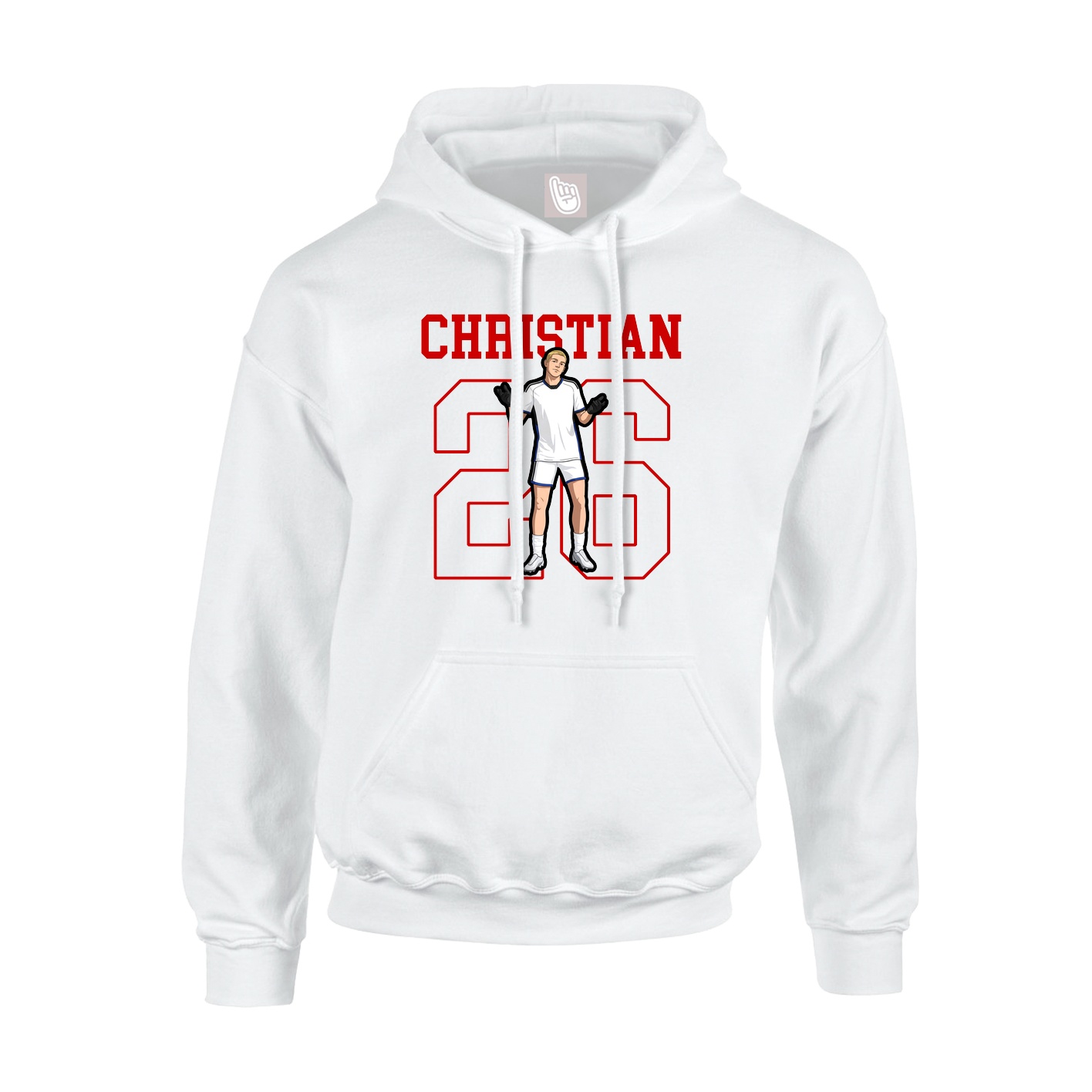 Youth Hoodie — Shirsey in White