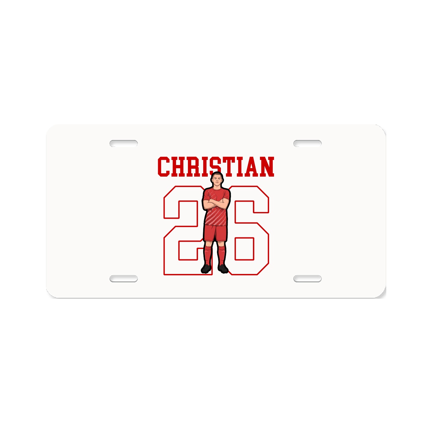 License Plate — Shirsey in Classic