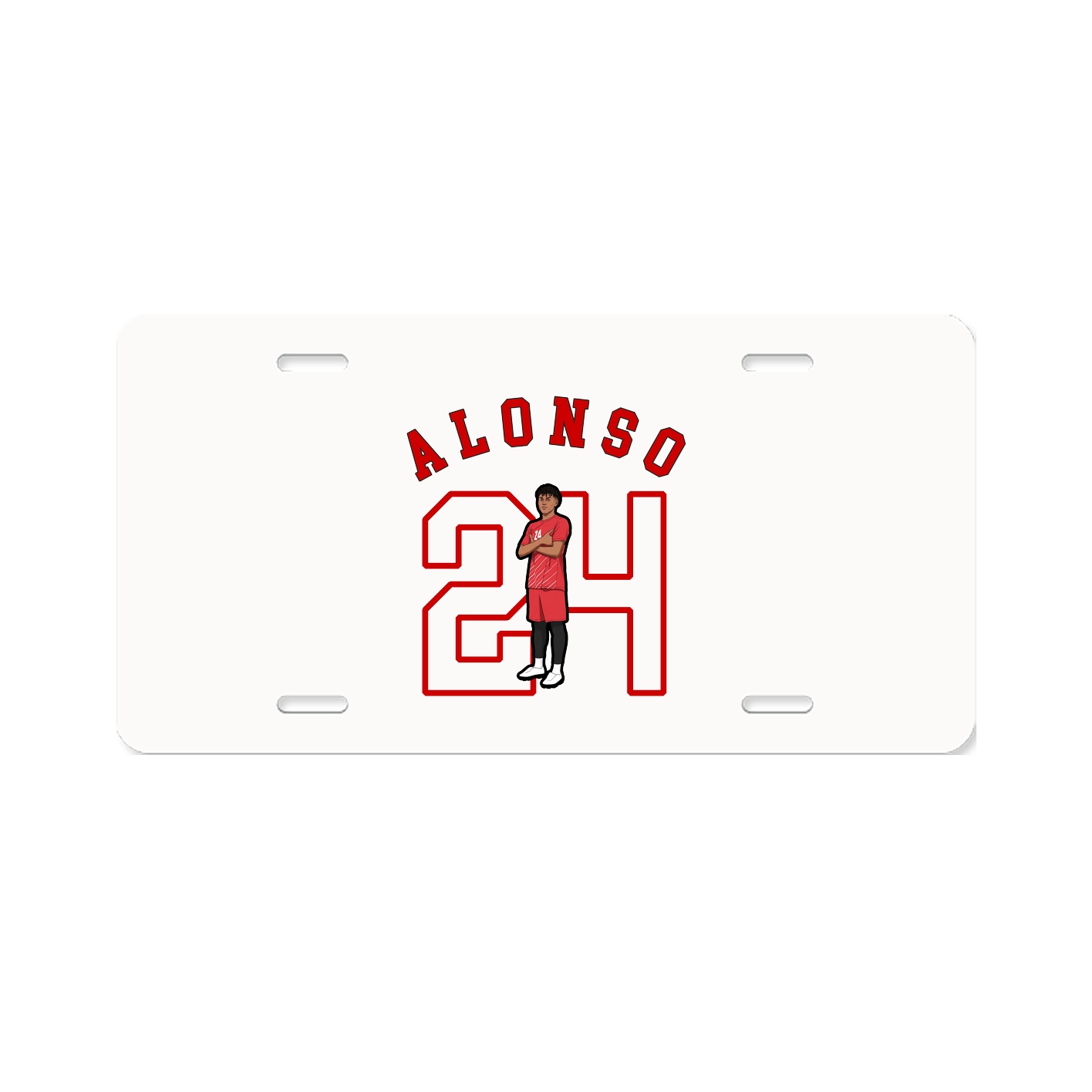 License Plate — Shirsey Arch in Classic