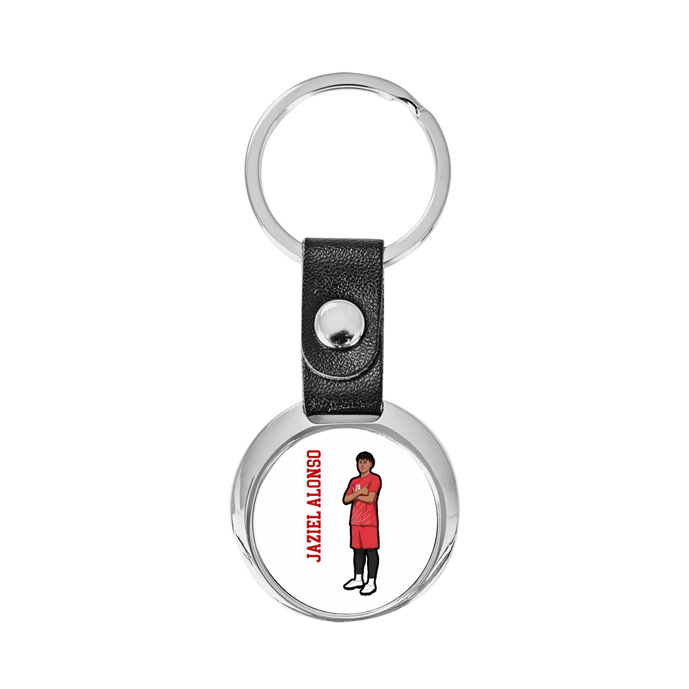 Key Chain — Name Vertical in Classic