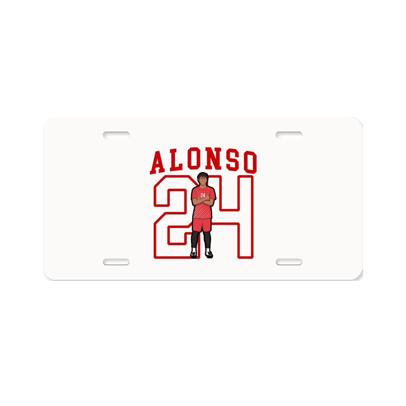 Aluminum License Plate