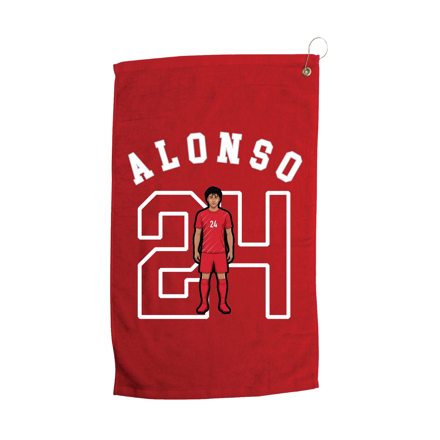 Golf Towel — Shirsey Arch in Red
