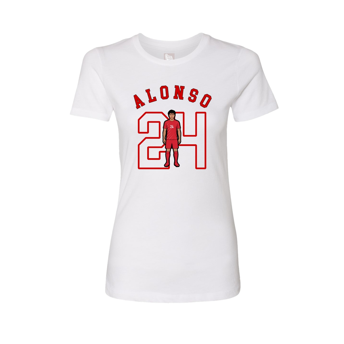 Womens Tee — Shirsey Arch in White