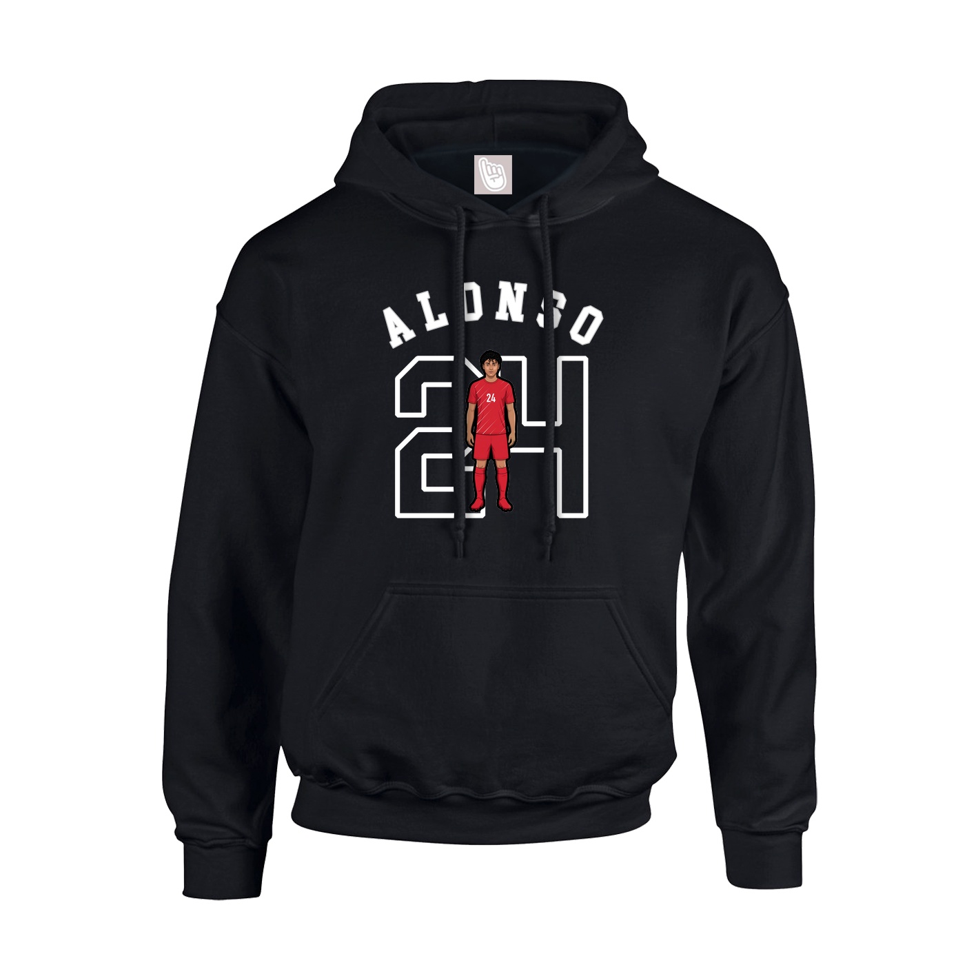 Youth Hoodie — Shirsey Arch in Black