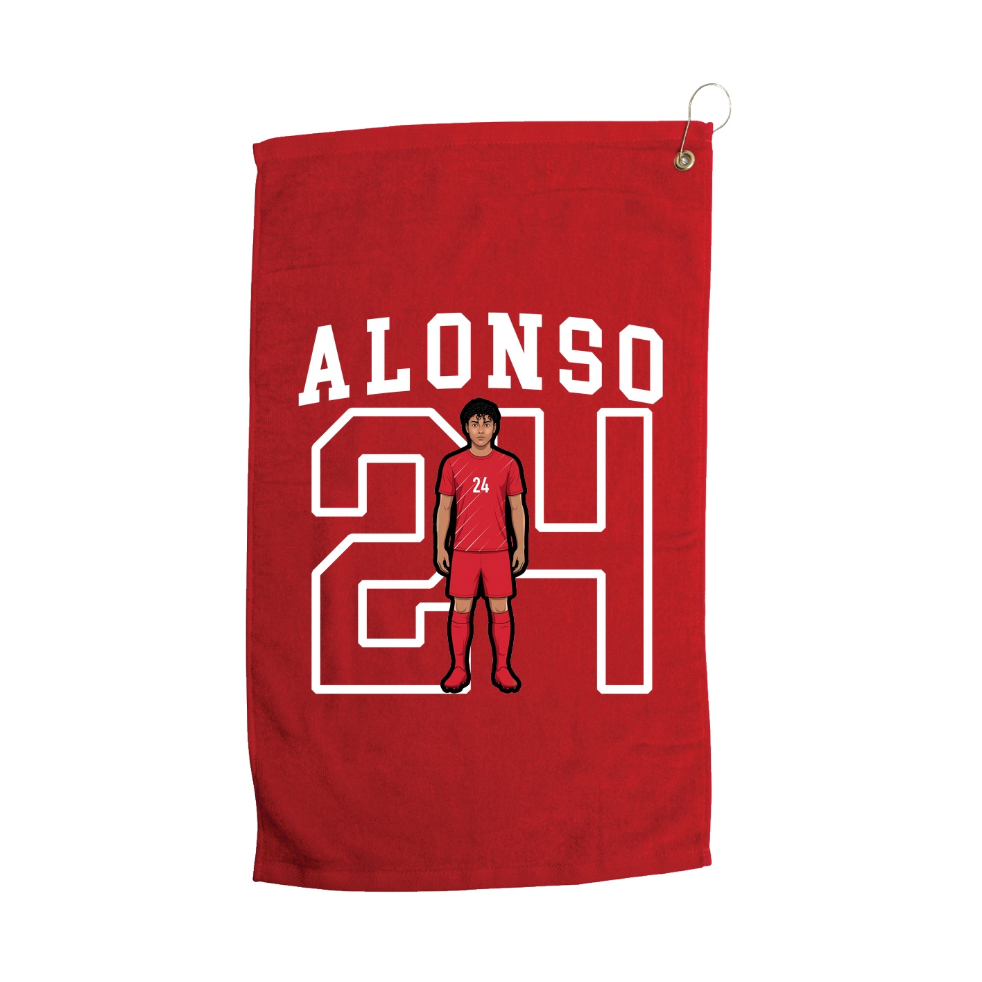 Golf Towel — Shirsey in Red
