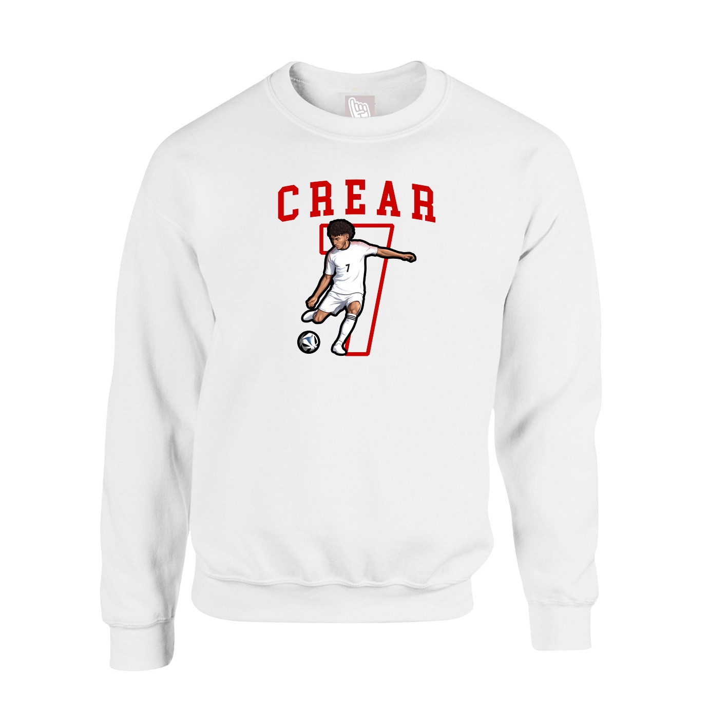 Fleece Crew — Shirsey in White