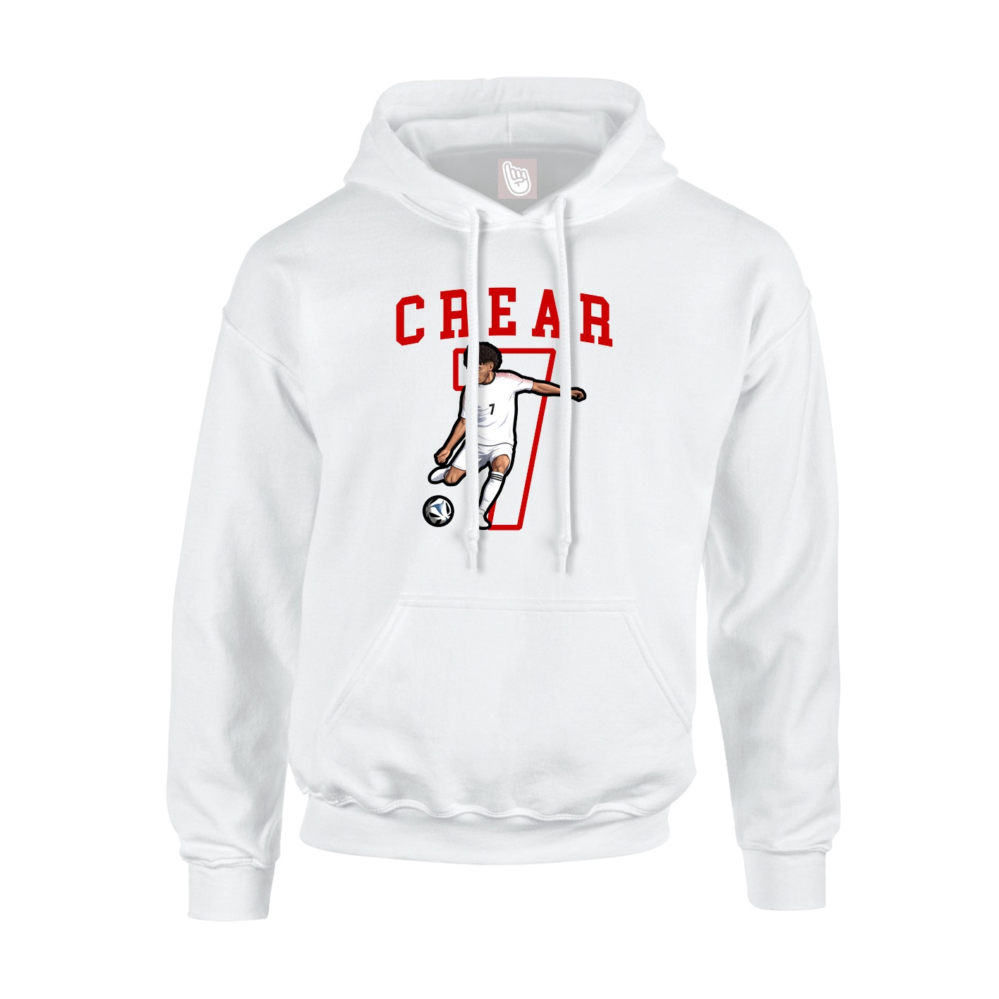 Youth Hoodie — Shirsey in White