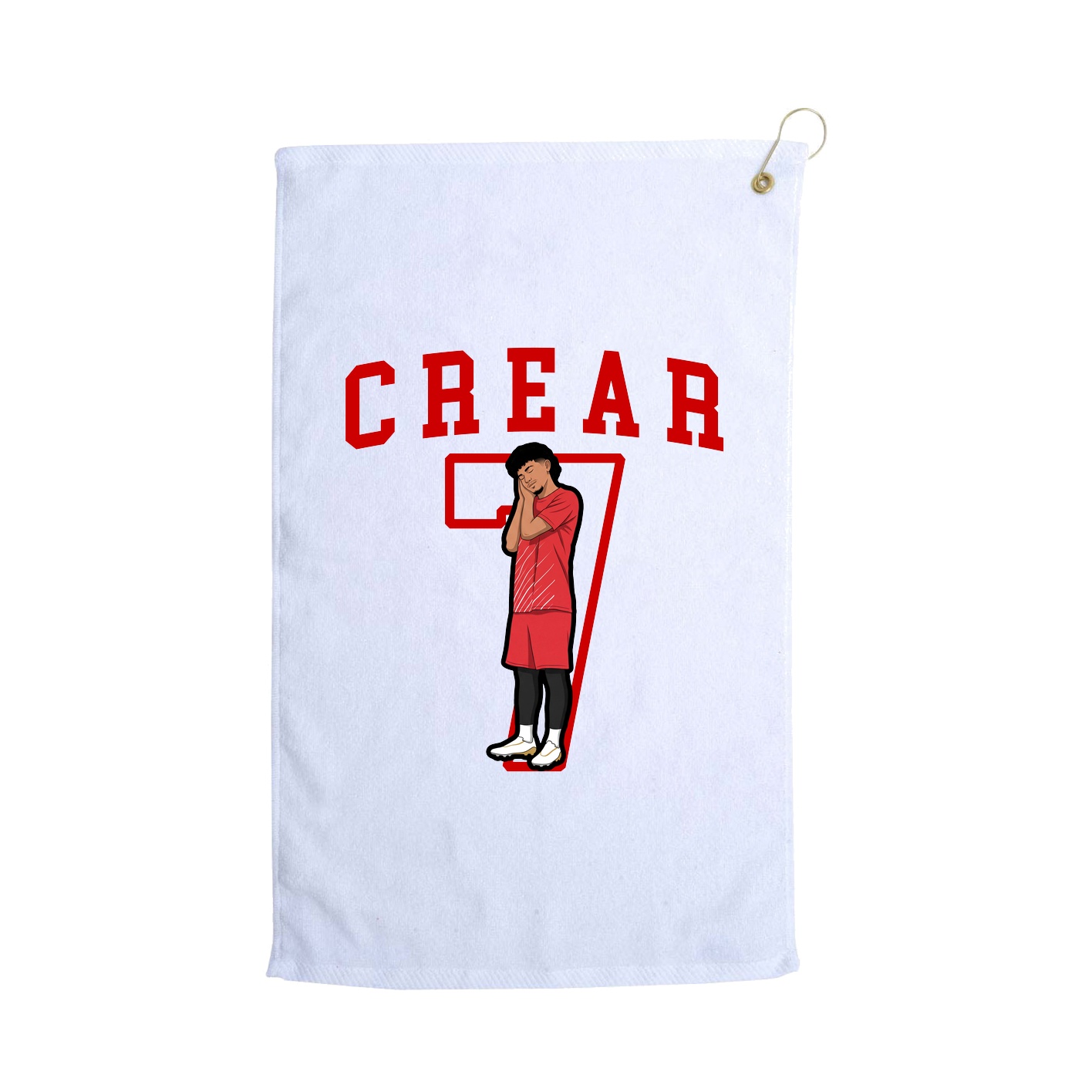 Golf Towel — Shirsey in White