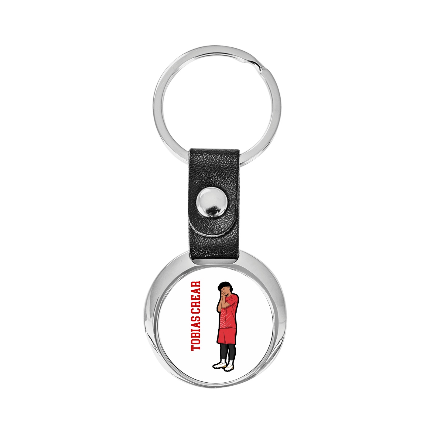 Key Chain — Name Vertical in Classic