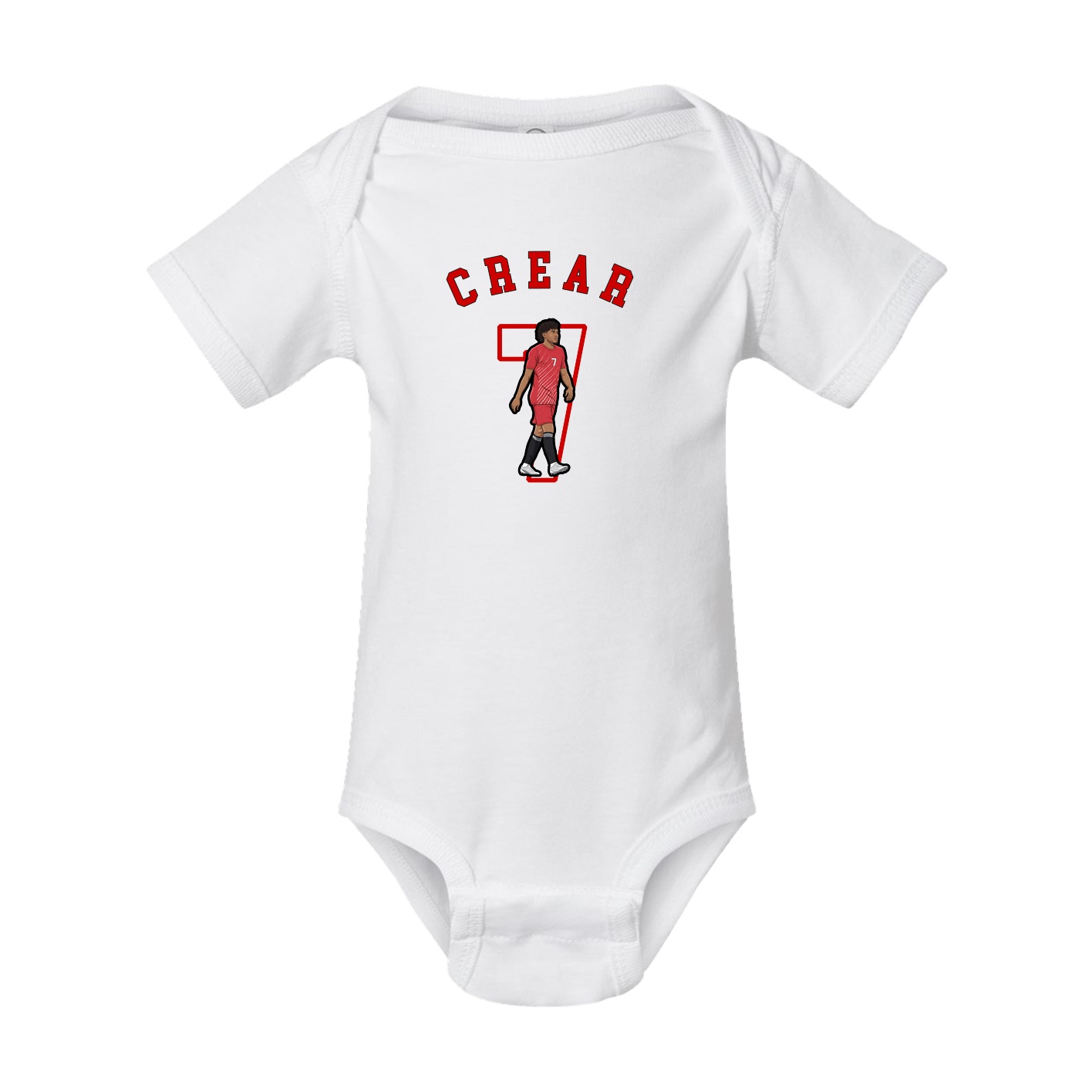 Baby Onesie — Shirsey Arch in White