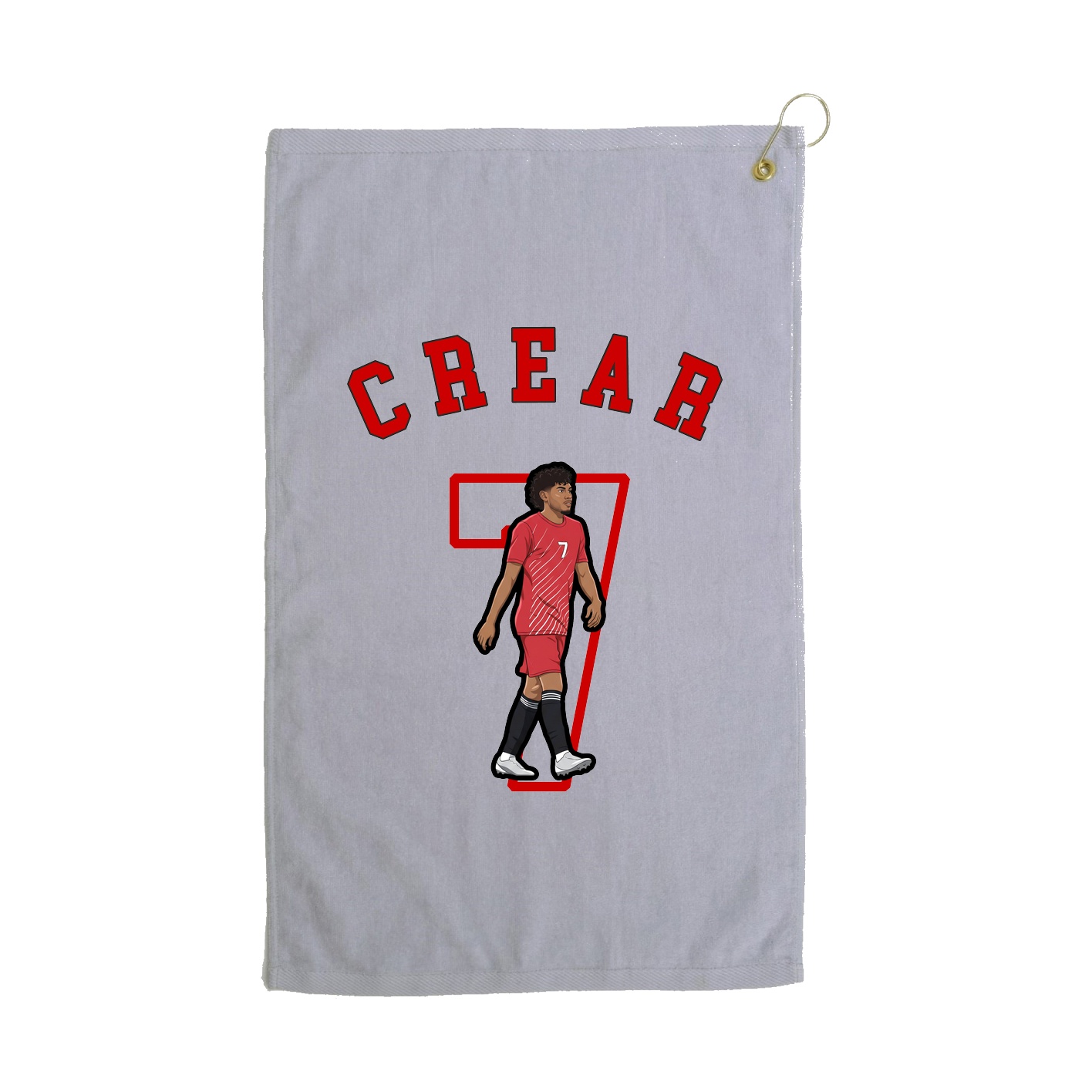 Golf Towel — Shirsey Arch in Grey