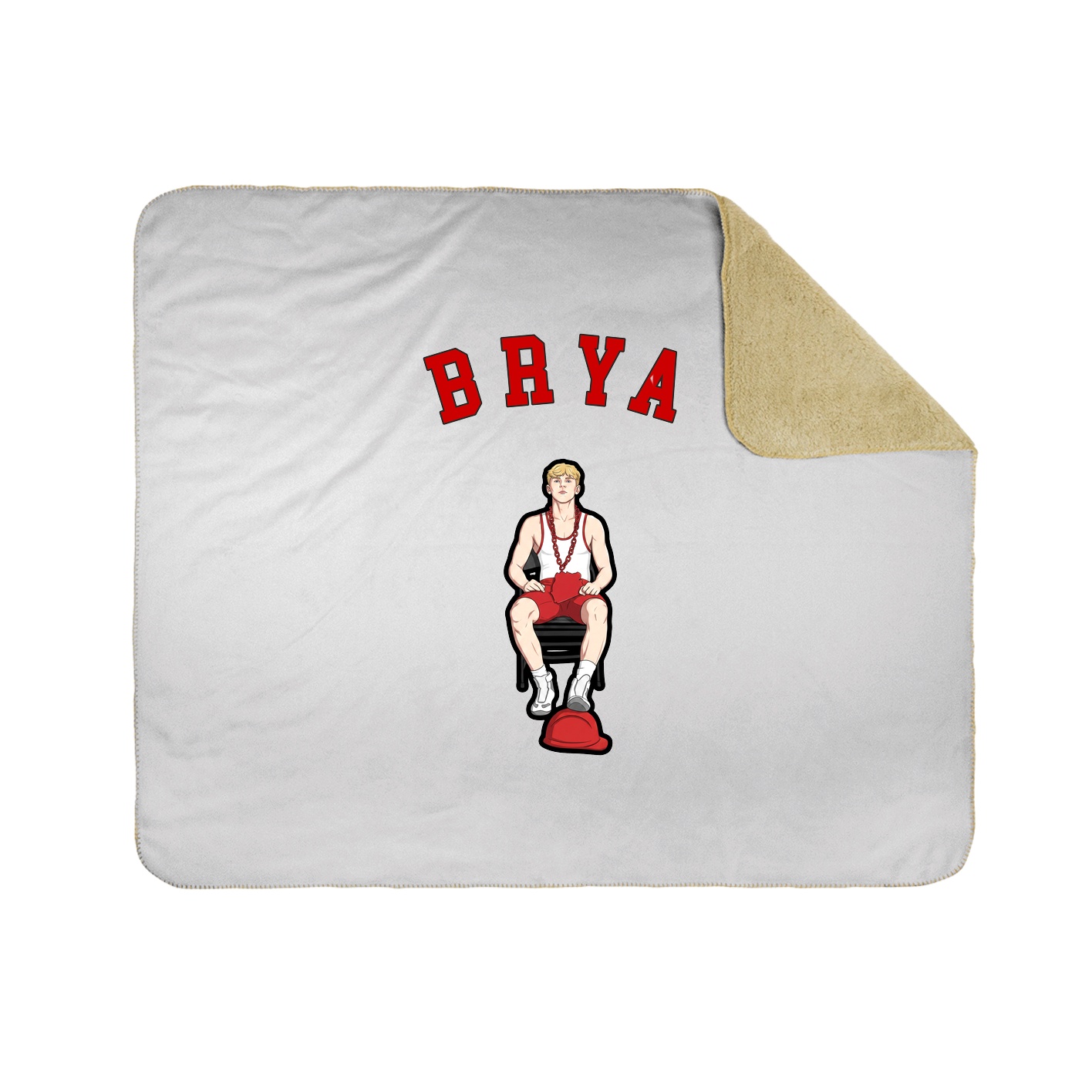 Throw Blanket — Shirsey Arch in White