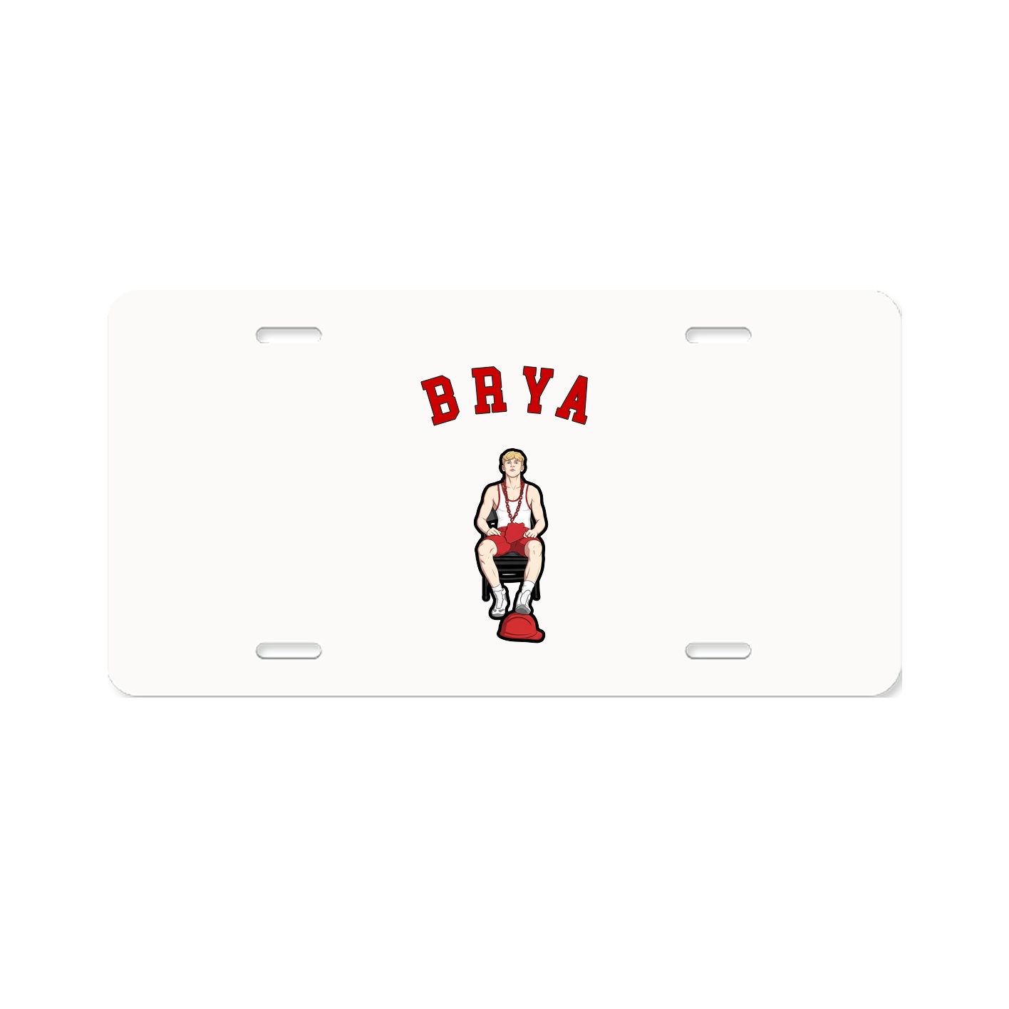 License Plate — Shirsey Arch in Classic