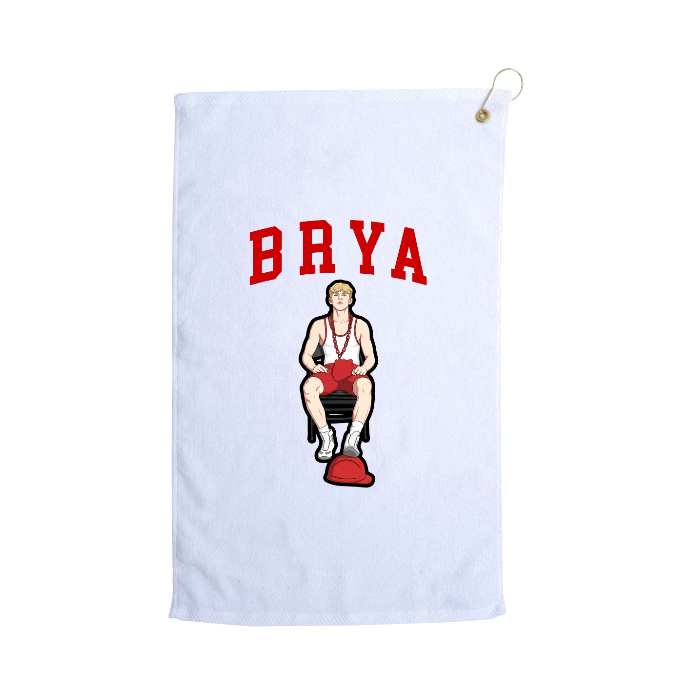 Golf Towel — Shirsey in White