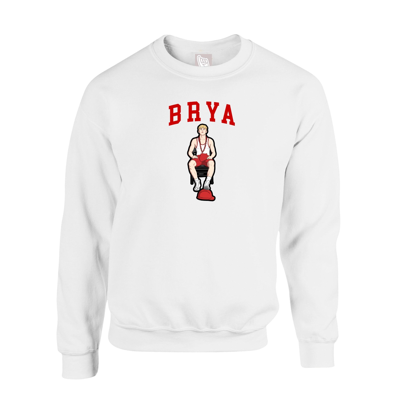 Fleece Crew — Shirsey in White