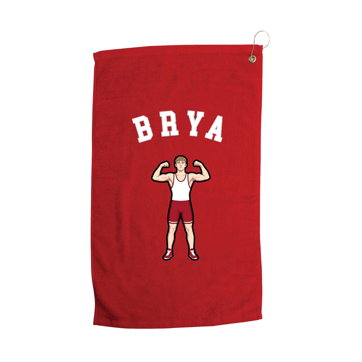 Golf Towel — Shirsey Arch in Red