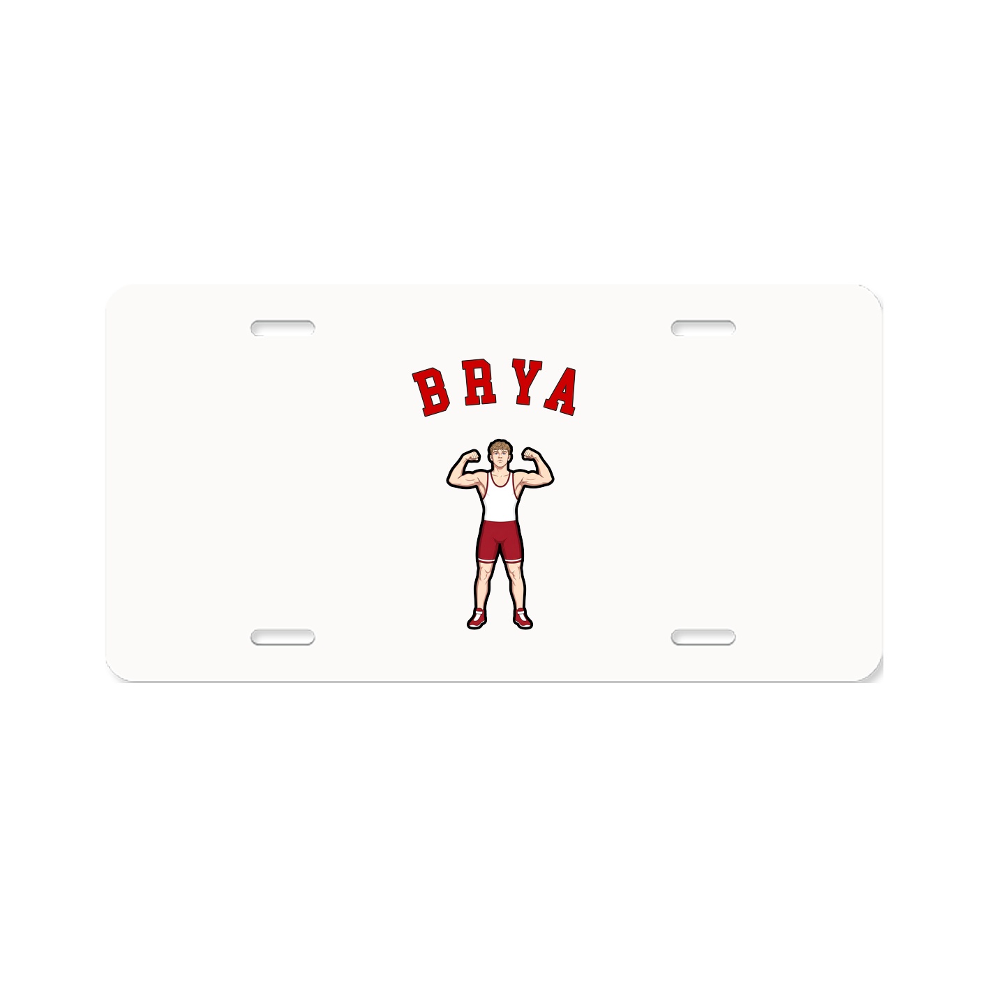 License Plate — Shirsey Arch in Classic