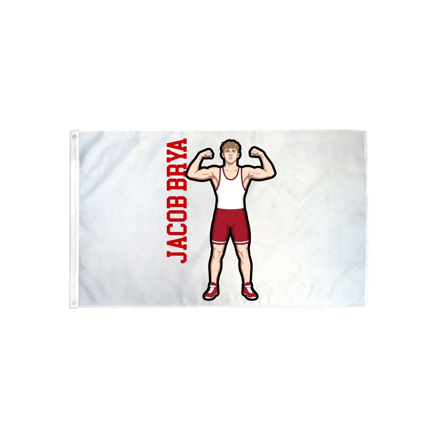 3x5 Flag — Name Vertical in Classic