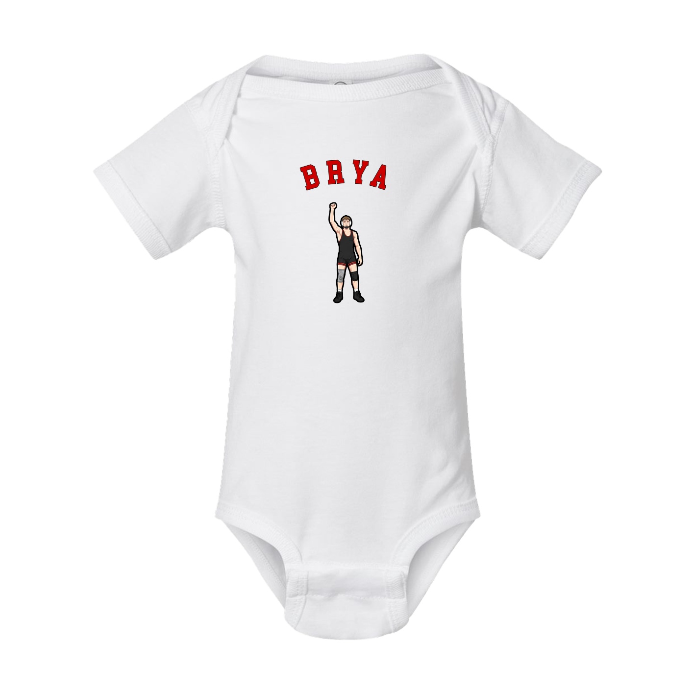 Baby Onesie — Shirsey Arch in White