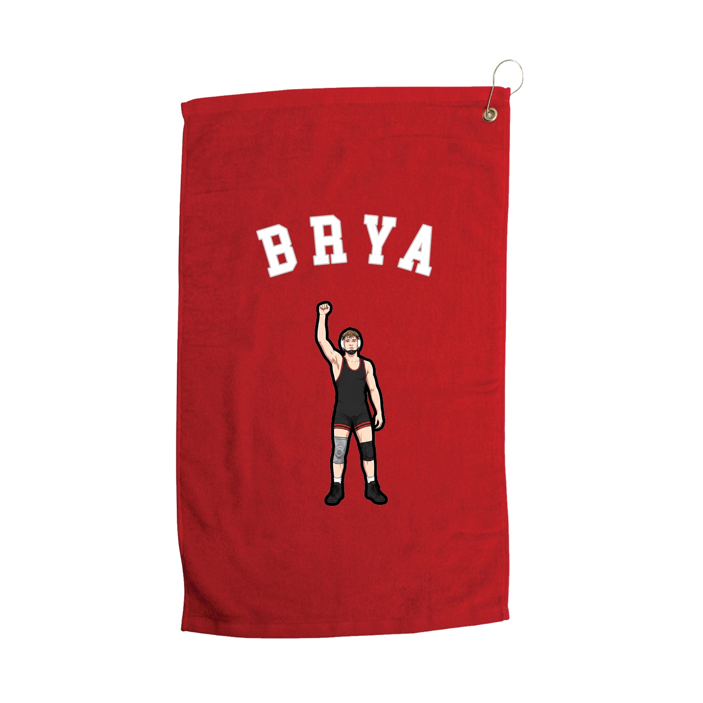 Golf Towel — Shirsey Arch in Red