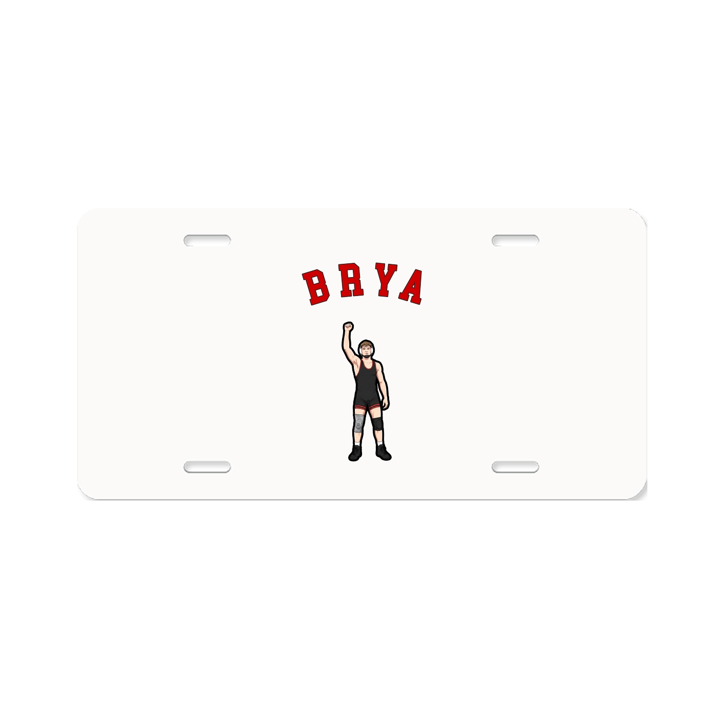 License Plate — Shirsey Arch in Classic