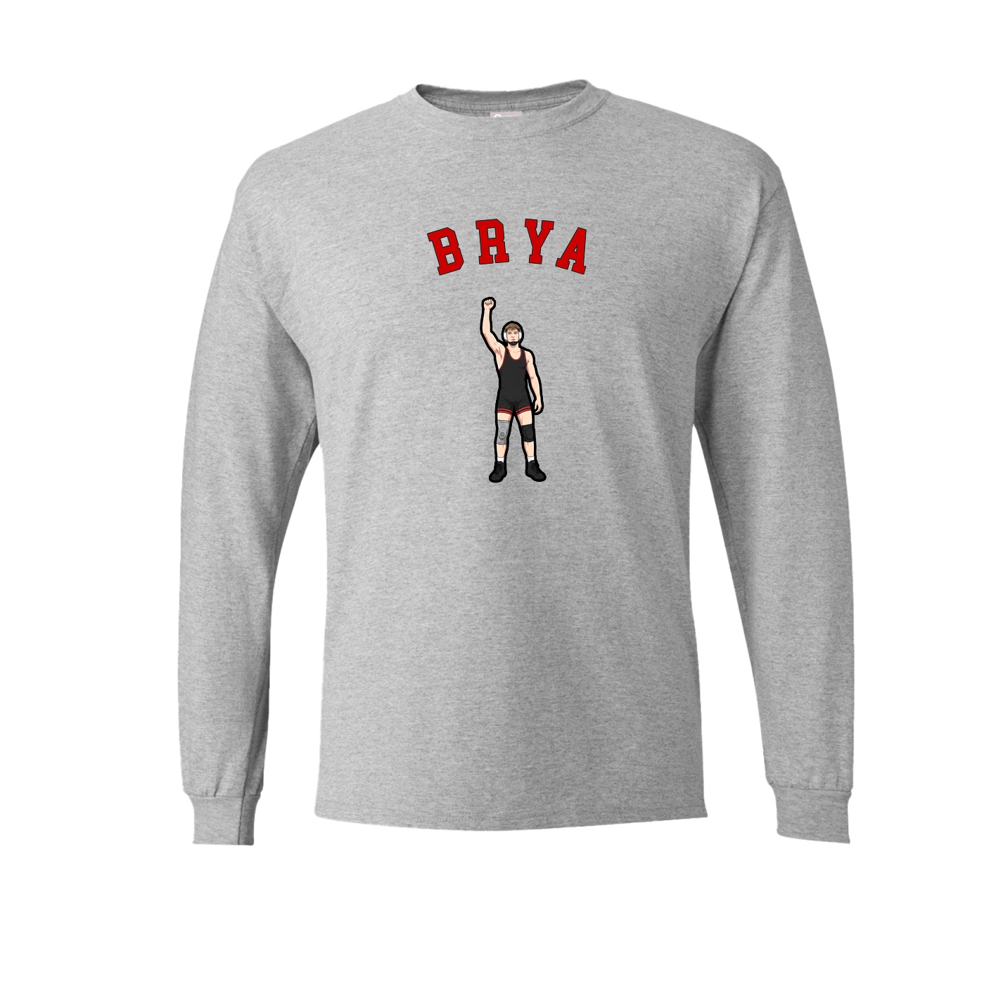 Long Sleeve Tee — Shirsey Arch in Grey