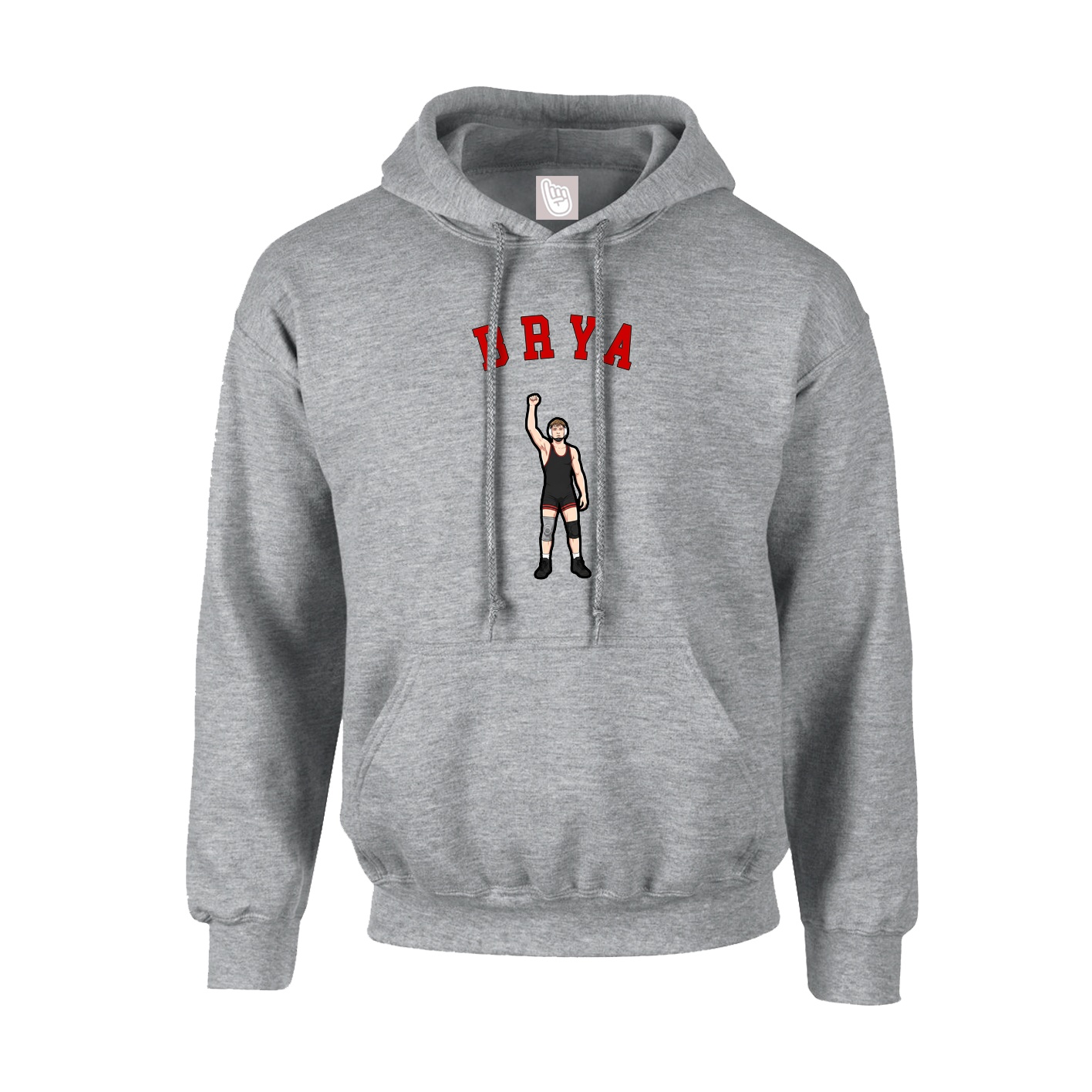Youth Hoodie — Shirsey Arch in Grey