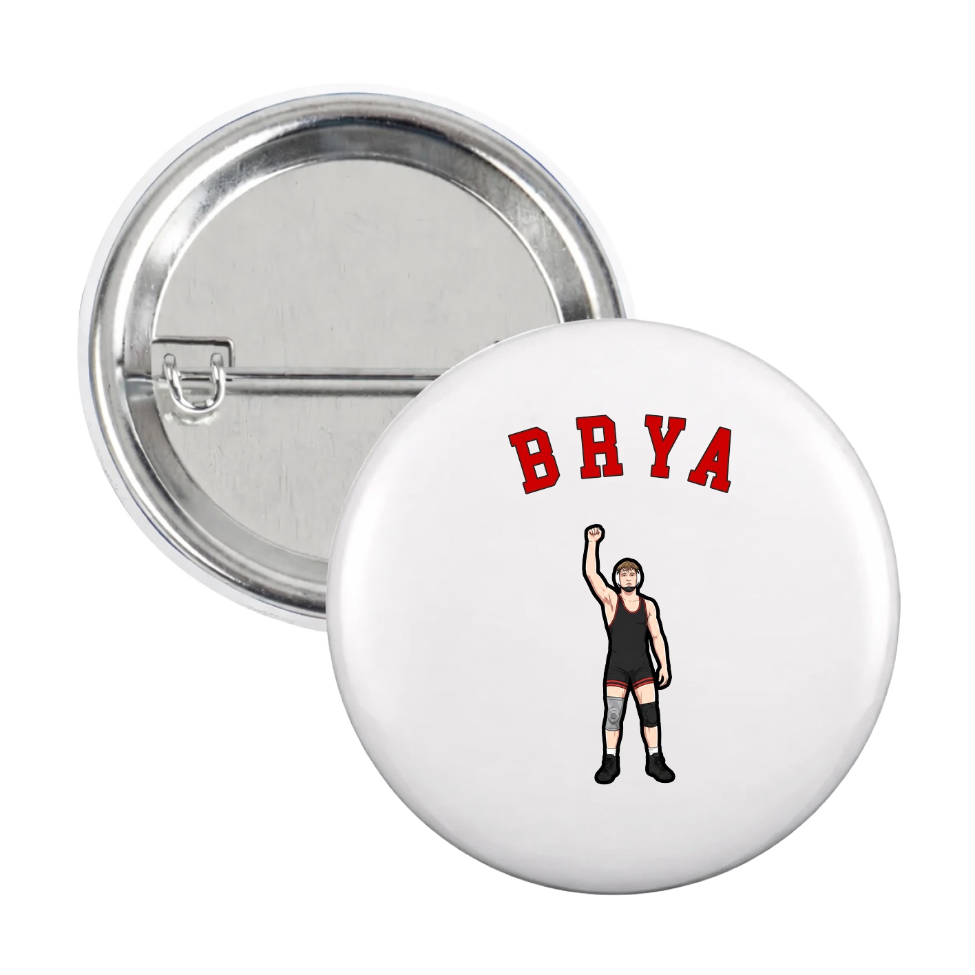 Game Day Button — Shirsey Arch in White